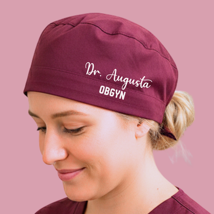 Custom Scrub Cap